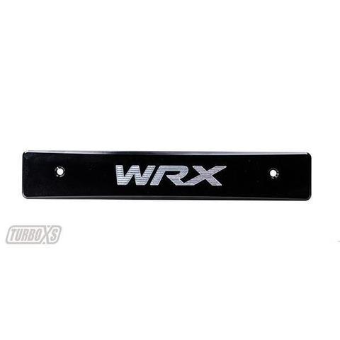 TurboXS "WRX" License Plate Delete Subaru WRX / STI 2008-2014