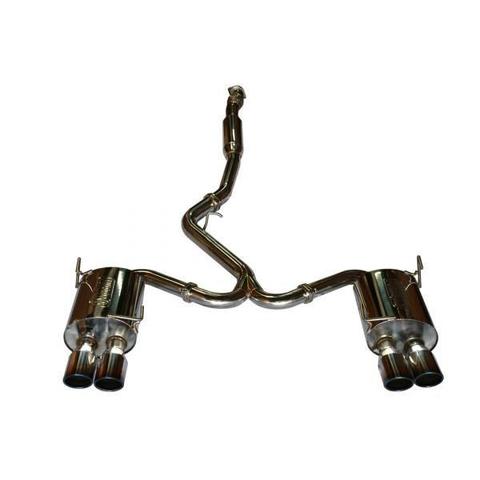 TurboXS Quad Tip Cat Back Exhaust Subaru WRX / STI Sedan 2011-2014