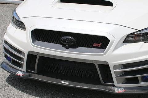 CS9735SECC - CHARGE SPEED 2015-2021 SUBARU WRX VA/ IMPREZA VM LEVORG FRP SUBARU EMBLEM BASE WITH CAMERA MOUNT FOR CHARGE SPEED FRONT BUMPER