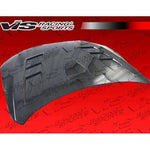 VIS Racing Carbon Fiber Hood Terminator GT Style for Mitsubishi EVO 10 4DR 2008-2015