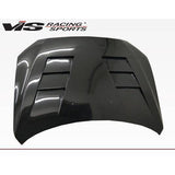 VIS Racing Carbon Fiber Hood Terminator Style for Mitsubishi EVO 10 4DR 2008-2015