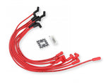 ACCEL SPARK PLUG WIRE SET - 90 DEG BOOTS - RED