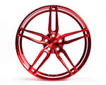 VR Forged D10 Wheel Brushed Red 20x9.5  37mm 5x112