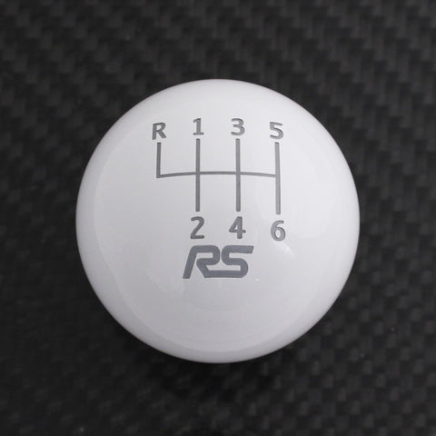 GLOSS WHITE WEIGHTED - 6 SPEED RS ENGRAVING - ST/RS FITMENT