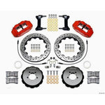 Wilwood FNSL6R Red Front Slotted Big Brake Kit 2002-2014 Subaru WRX w/ 18-in Wheels