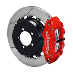 Wilwood Narrow Superlite 4R Rear Brake Kit 12.88in Red w/Lines Subaru WRX 2008-2014