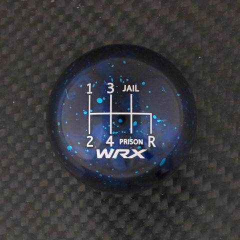 BLUE COSMIC SPACE - 6 SPEED WRX JAIL-PRISON ENGRAVING - 6 SPEED WRX FITMENT