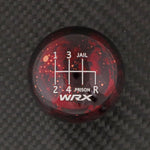 RED COSMIC SPACE - 6 SPEED WRX JAIL-PRISON ENGRAVING - 6 SPEED WRX FITMENT