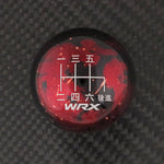 RED COSMIC SPACE - 6 SPEED WRX JAPANESE ENGRAVING - 6 SPEED WRX